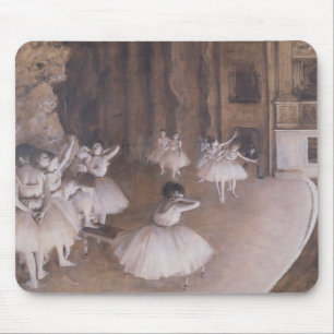 Edgar entgasen Ballett-Probe auf der Bühne, 187 Mousepad
