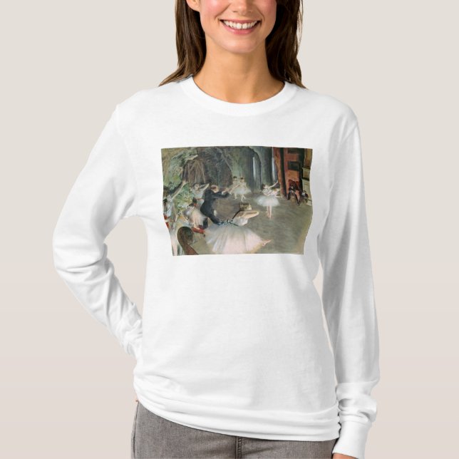 Edgar entgasen | die Probe des Balletts auf Bühne T-Shirt (Vorderseite)