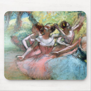 Edgar entgasen vier Ballerinen auf der Bühne Mousepad