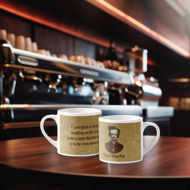 Edgar mit Gold Bug Espressotasse (Von Creator hochgeladen)