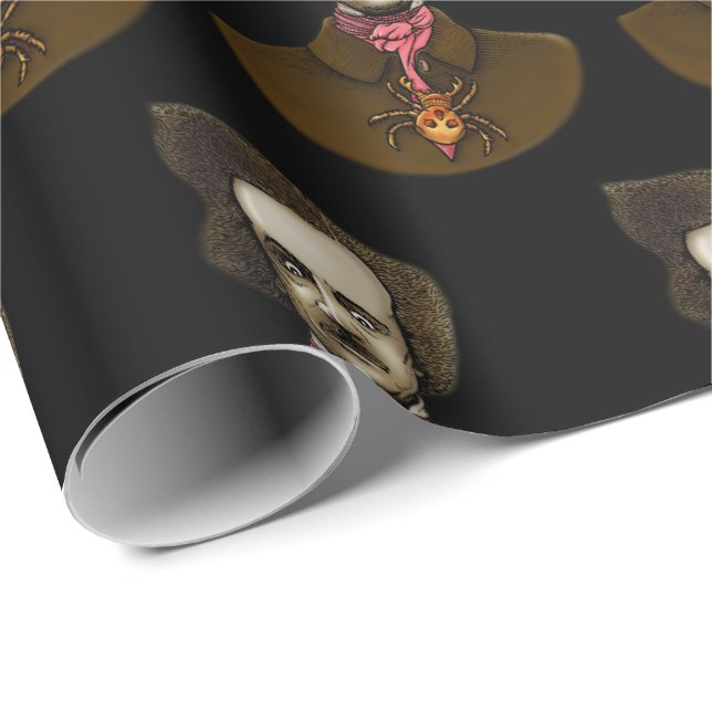 Edgar mit Gold Bug Geschenkpapier (Rolleneckpunkt)