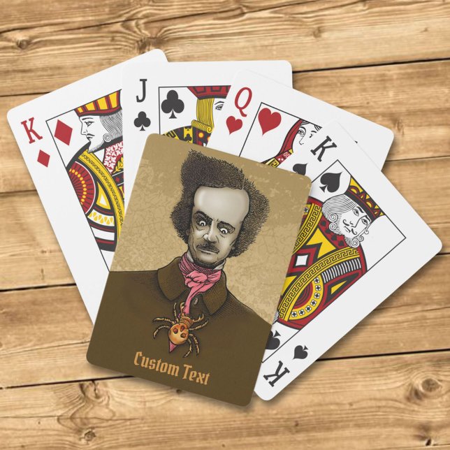 Edgar mit Gold Bug Spielkarten (Von Creator hochgeladen)