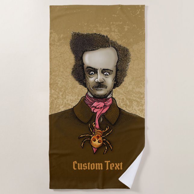 Edgar mit Gold Bug Strandtuch (Vorderseite)