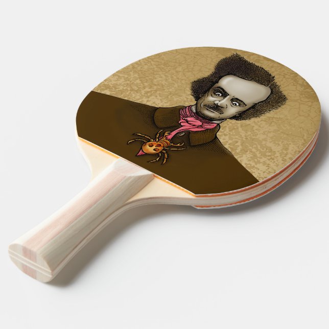 Edgar mit Gold Bug Tischtennis Schläger (Vorderseite)