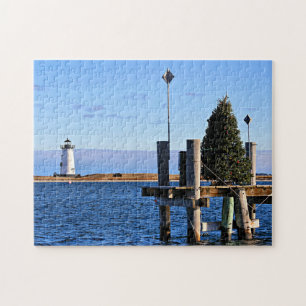 Edgartown Hafen-Leuchtturm, Martha's Vineyard MA
