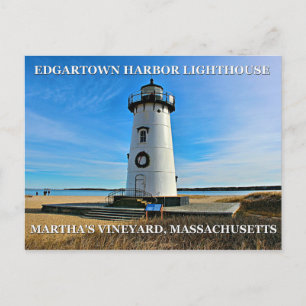Edgartown Harbour Lighthous, Massachusetts Carte P