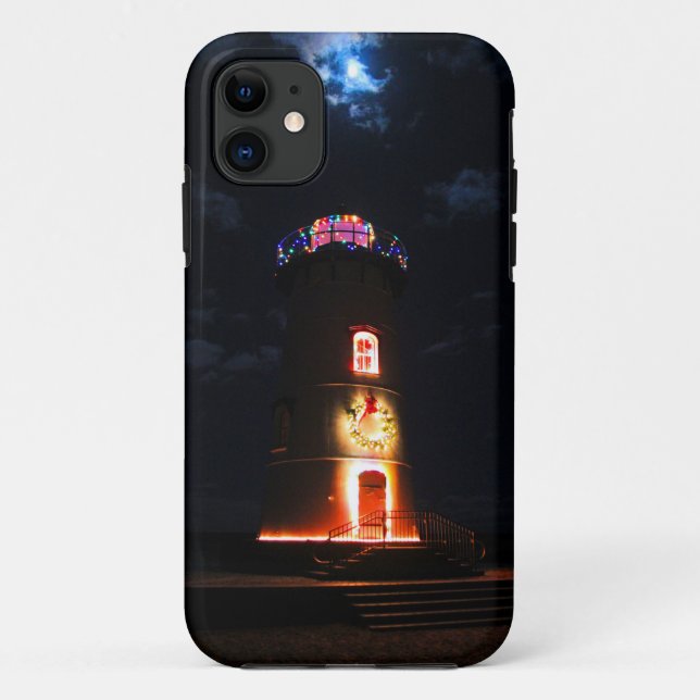 Edgartown Harbour Lighthouse, MA iPhone Case 5/5 (Rückseite)