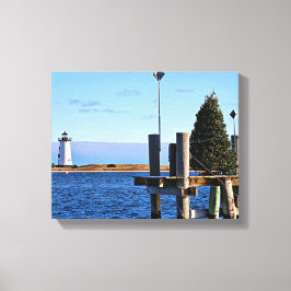 Edgartown Lighthouse, Martha's Vineyard MA Leinwanddruck
