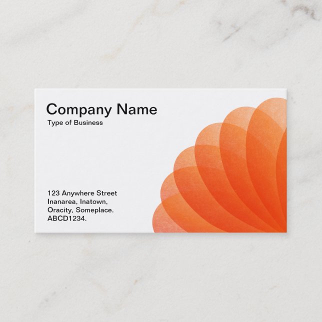 Edge-Blume 02 Visitenkarte (Vorderseite)