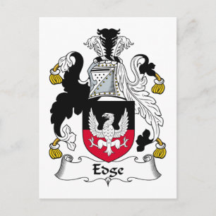 Edge-Familienwappen Postkarte