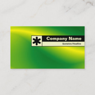 Edge Label - Green Wave Visitenkarte