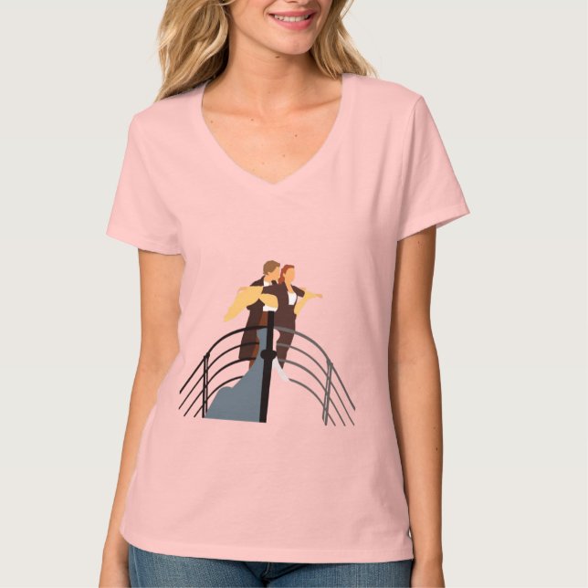 Edge of Forever Unbound Trust the Horizon Between  T-Shirt (Vorderseite)