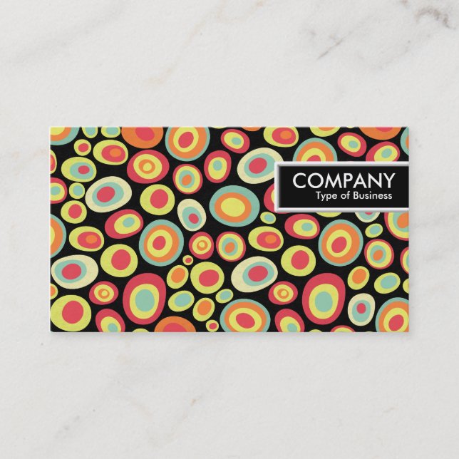 Edge-Tag - Abstrakt 20213 Visitenkarte (Vorderseite)