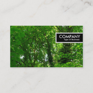Edge-Tag - Bäume im Frühling Visitenkarte