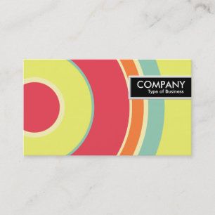 Edge-Tag - farbiger Kreis 01 Visitenkarte