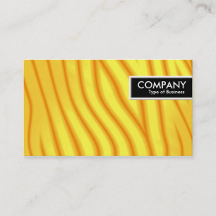 Edge-Tag - Gelbe Waves Visitenkarte