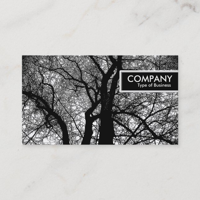 Edge-Tag - hoher Kontrast Visitenkarte (Vorderseite)