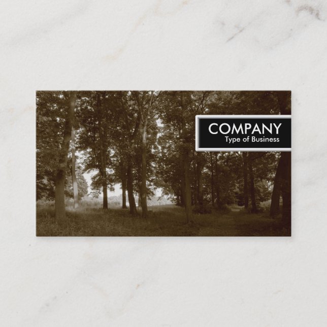 Edge Tag - Holz (Sepia Toned) (Vorderseite)