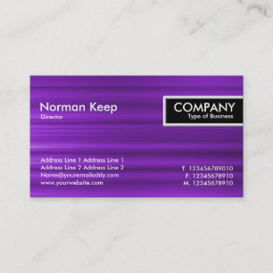 Edge-Tag - Lila Textur gebürstet Visitenkarte