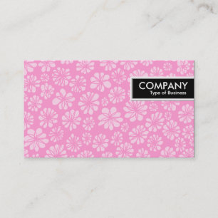 Edge-Tag - Rosa Bläschen Visitenkarte