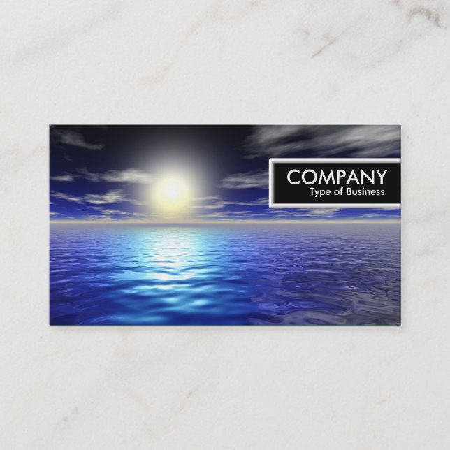 Edge-Tag - Sonnenaufgang Visitenkarte (Vorderseite)