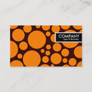 Edge Tag - Spott - Orange auf Dunkelbraun