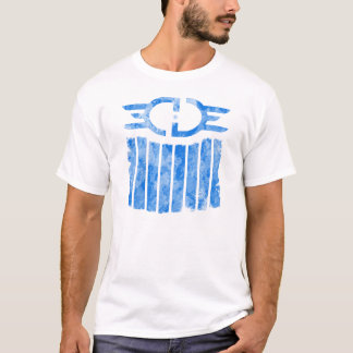 EdgeGamers blaue Flaggen-T-Shirt T-Shirt