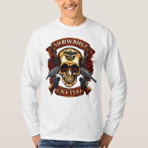 "Edgy and Bold: Skull Printed man T-Shirt