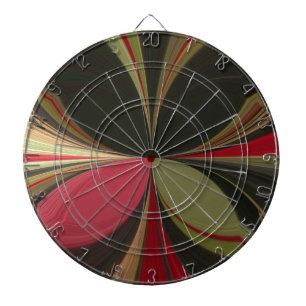 Edgy Earth Kaleidoskop-Kunst drucken Dartscheibe