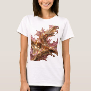 Edgy Gold GOLDEN CROWN Custom-T-Shirt T-Shirt