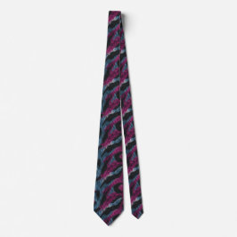 Edgy Groomsmen Gift Tiger Skin Krawatte