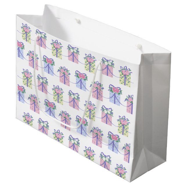 EDIAG Gift Bag Große Geschenktüte (Vorderseite Schrägansicht)