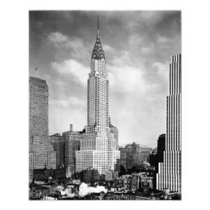 Édifice Chrysler, IMPRIMER PHOTO 1930