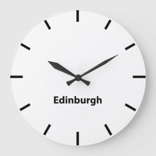 Edimbourg Royaume-Uni Horloge murale horaire
