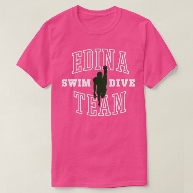 Edina Swim Dive Team5 T-Shirt (Design vorne)