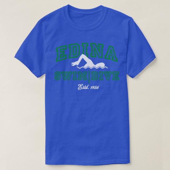 Edina Swim Dive Team 14 T-Shirt (Design vorne)