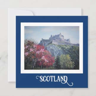 Edinburgh Burg Kunstvoll wandern im Valle Verzasca Feiertagskarte