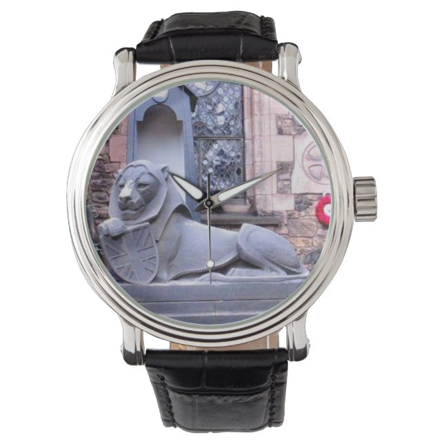 Edinburgh Castle Armbanduhr (Vorderseite)