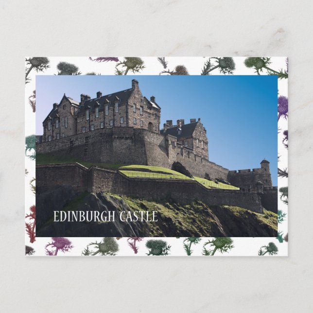 Edinburgh Castle Card Postkarte (Vorderseite)
