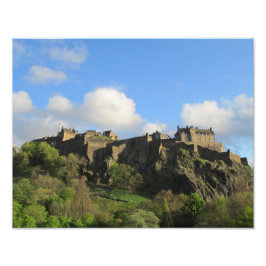 Edinburgh Castle Fotograf Schottland Ausflug Souve Fotodruck