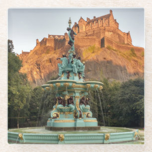 Edinburgh Castle Glasuntersetzer