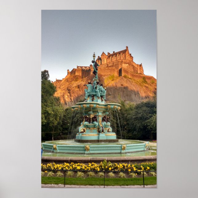 Edinburgh Castle Poster (Vorne)