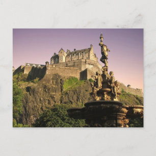 Edinburgh Castle Postkarte