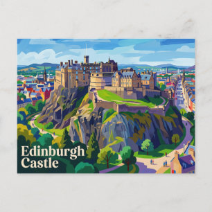 Edinburgh Castle Schottland, Vereinigtes Königreic Postkarte