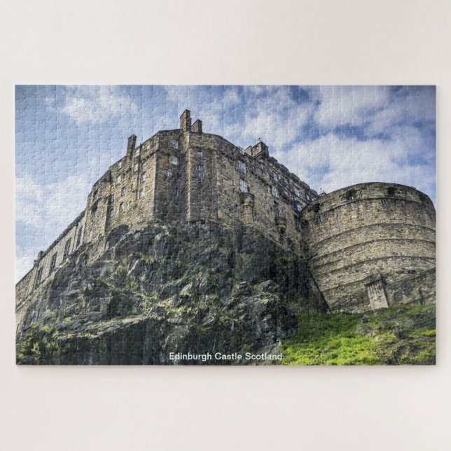 Edinburgh Castle Scotland Jigsaw Puzzle (Horizontal)