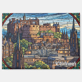 Edinburgh Castle Scotland Travel Magnet