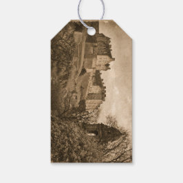 Edinburgh Castle Sepia-Fotografie Geschenkanhänger