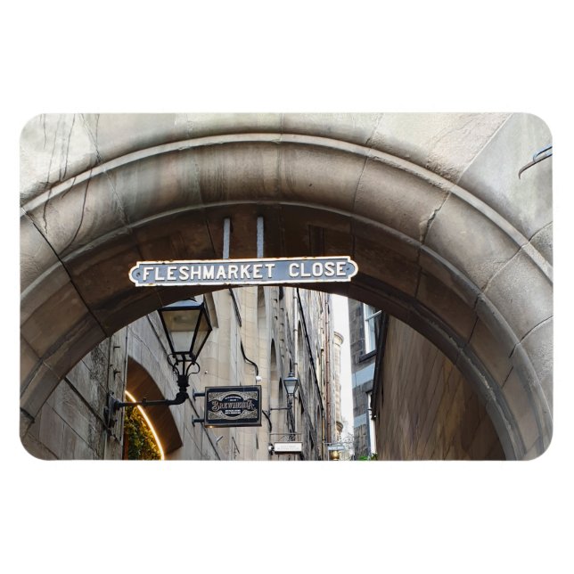 Edinburgh - Fleshmarket Nah Magnet (Horizontal)