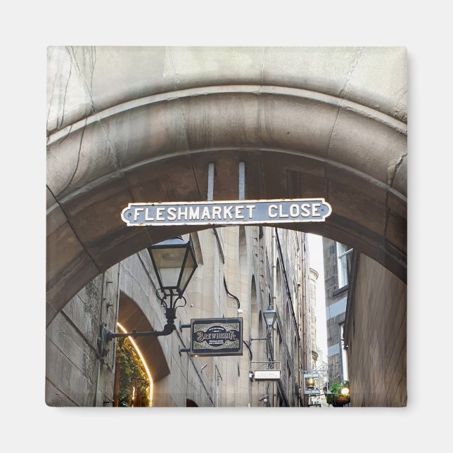 Edinburgh - Fleshmarket Nah Magnet (Vorne)