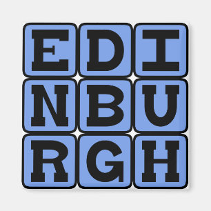 Edinburgh, Hauptstadt City of Scotland Magnet